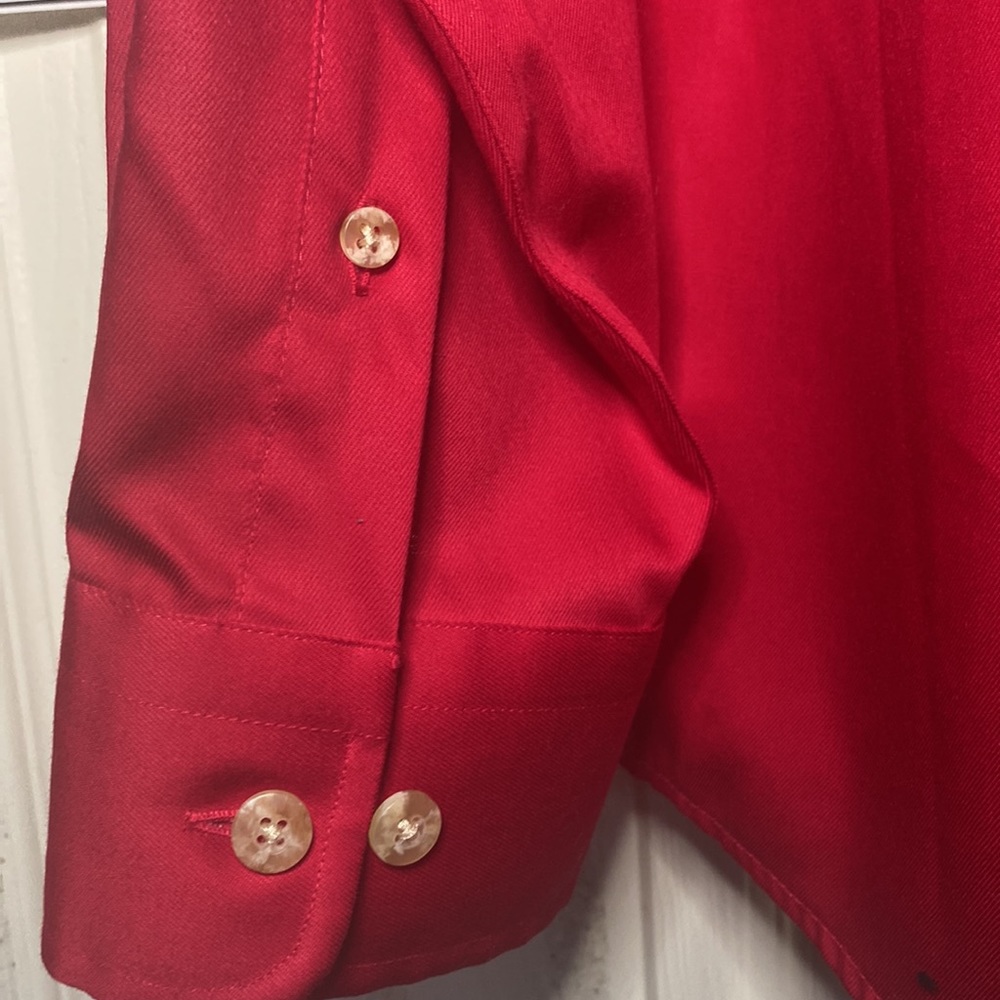 🆕Lot of 2 The Outfitters by Lands End Button Down Dress Shirts-100%Supima cotton - Picture 5 of 16